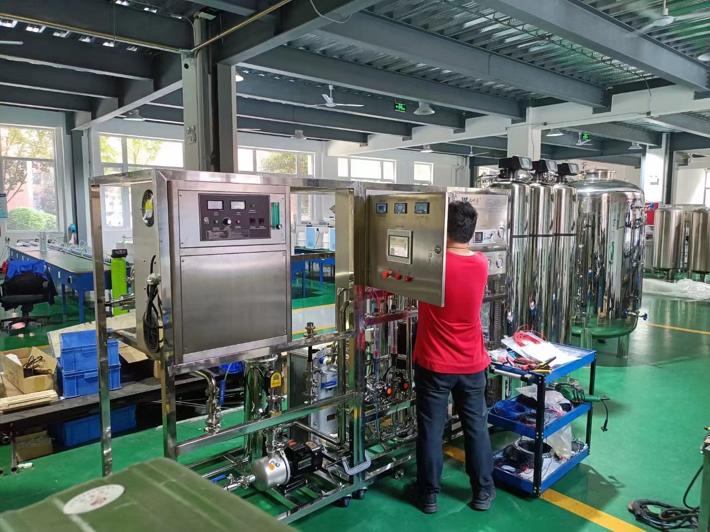 純水設備安裝調(diào)試